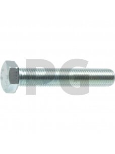 Hexagon head bolt 10 x 35 DIN 931 8.8 galvanised