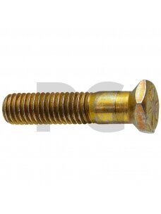 Hexagon head bolt with taper