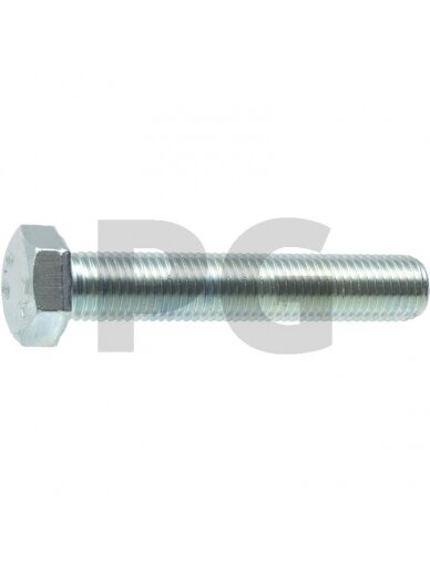 Hexagon head bolt 8 x 25 DIN 933 8.8 galvanised