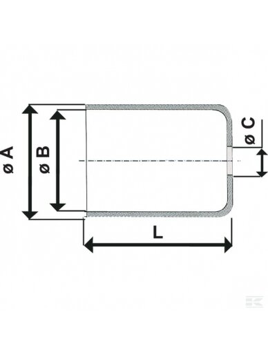 Įvorė Ø6x11mm 1