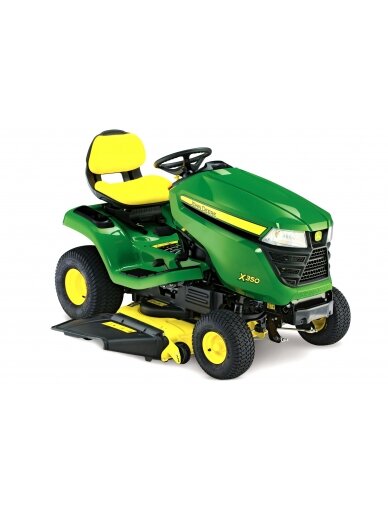 John Deere X350 Traktoriukas