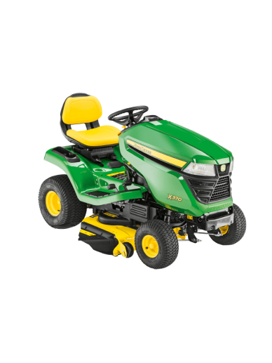 John Deere X370 Traktoriukas