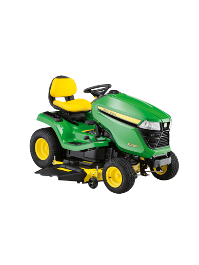 John Deere X380 Traktoriukas