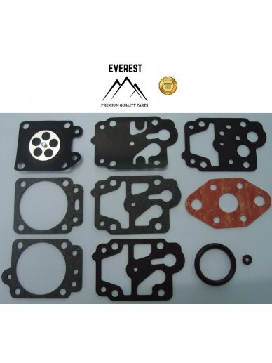 Karbiuratoriaus membranų komplektas WALBRO D11-WYL