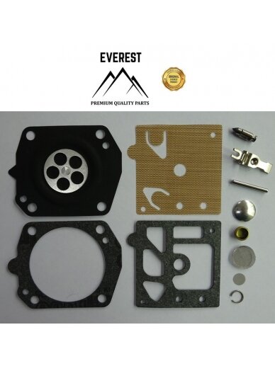 Karbiuratoriaus membranų rinkinys WALBRO K22-HDA