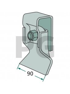 Kultuvas with holder and bolt