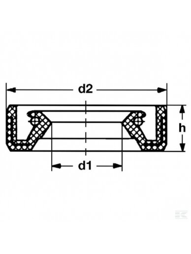 Riebokšlis 9/16"   PG788089A 1