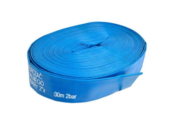 PVC zila ieklāšanas šļūtene 2 "30m