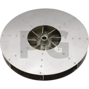 Fan Aluminium (riveted)  Outer Ø 450 mm